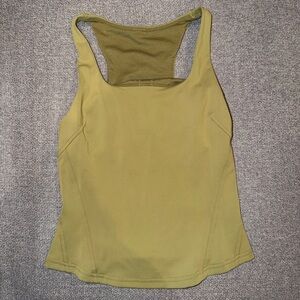 Lululemon Athletica Army Green Tank Top